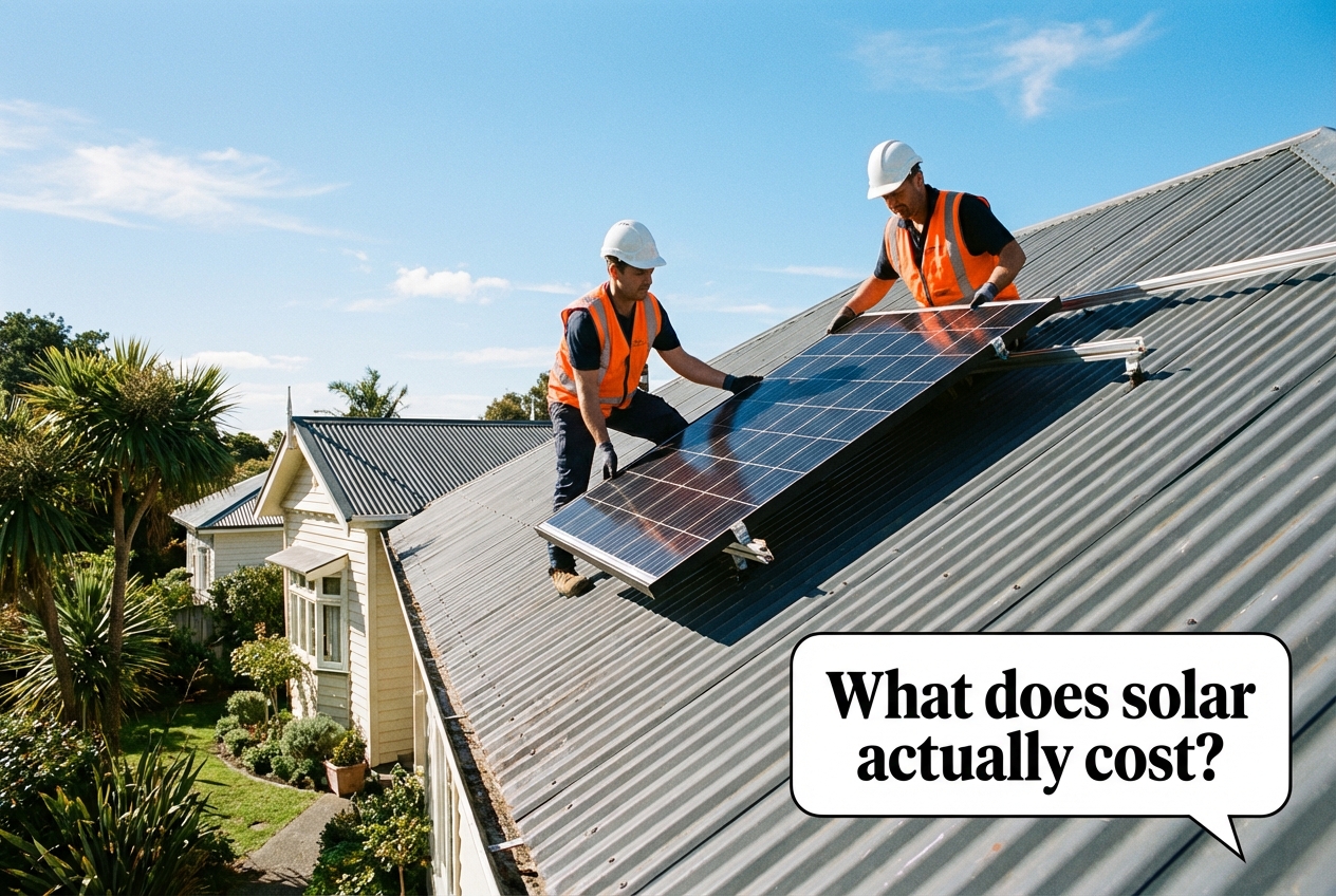 Solar Panel Costs NZ: What You'll Actually Pay in 2026
